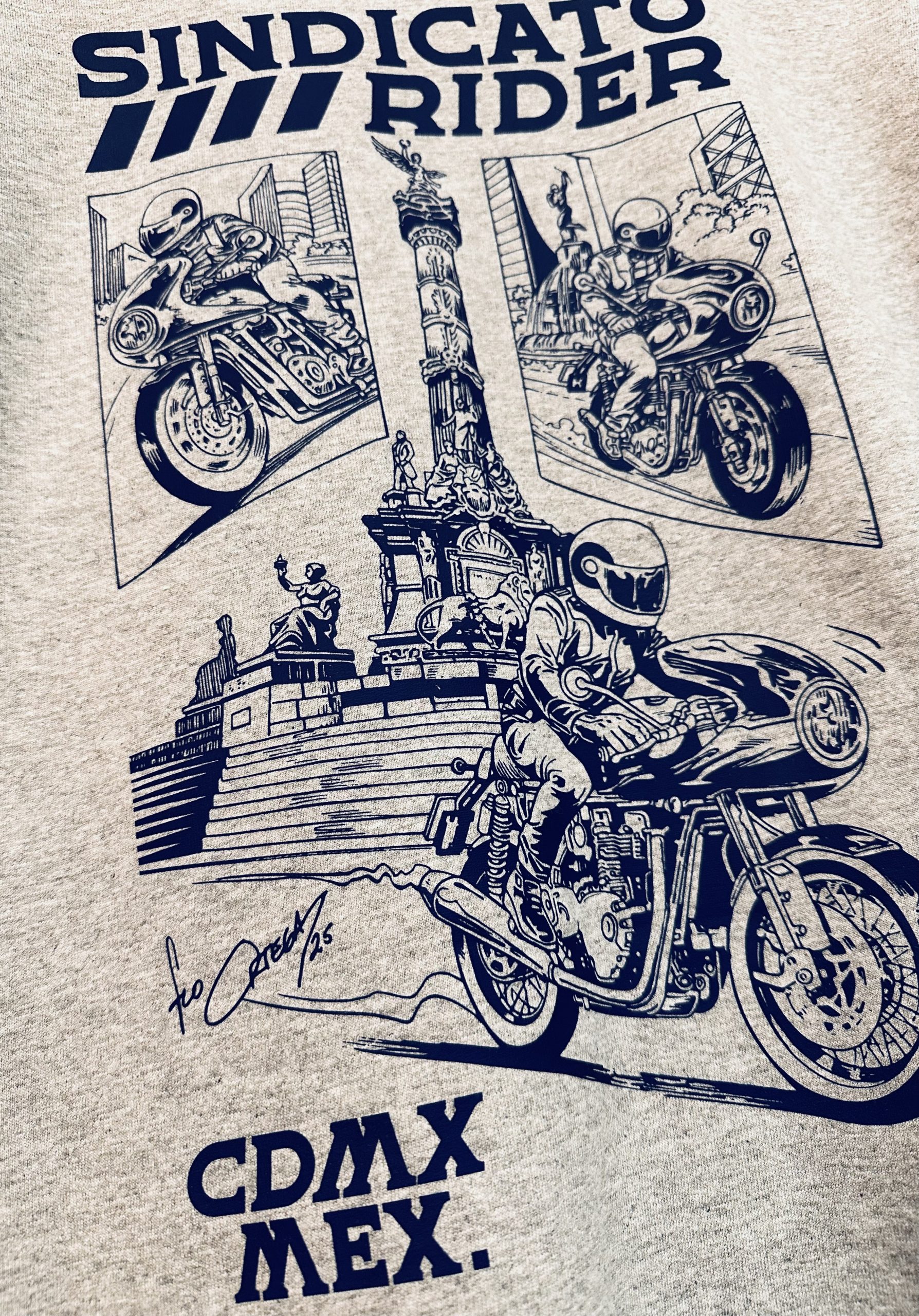 Playera Sindicato Rider