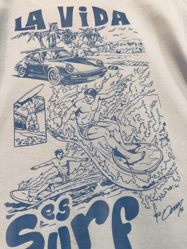 Playera la Vida es Surf